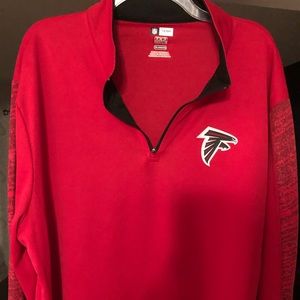 2XL Atlanta Falcons 1/4 zip pullover